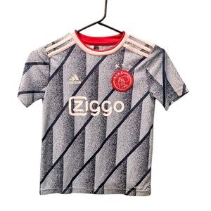 AJAX AMSTERDAM 2020 2021 AWAY FOOTBALL SHIRT SOCCER JERSEY YOUTH M